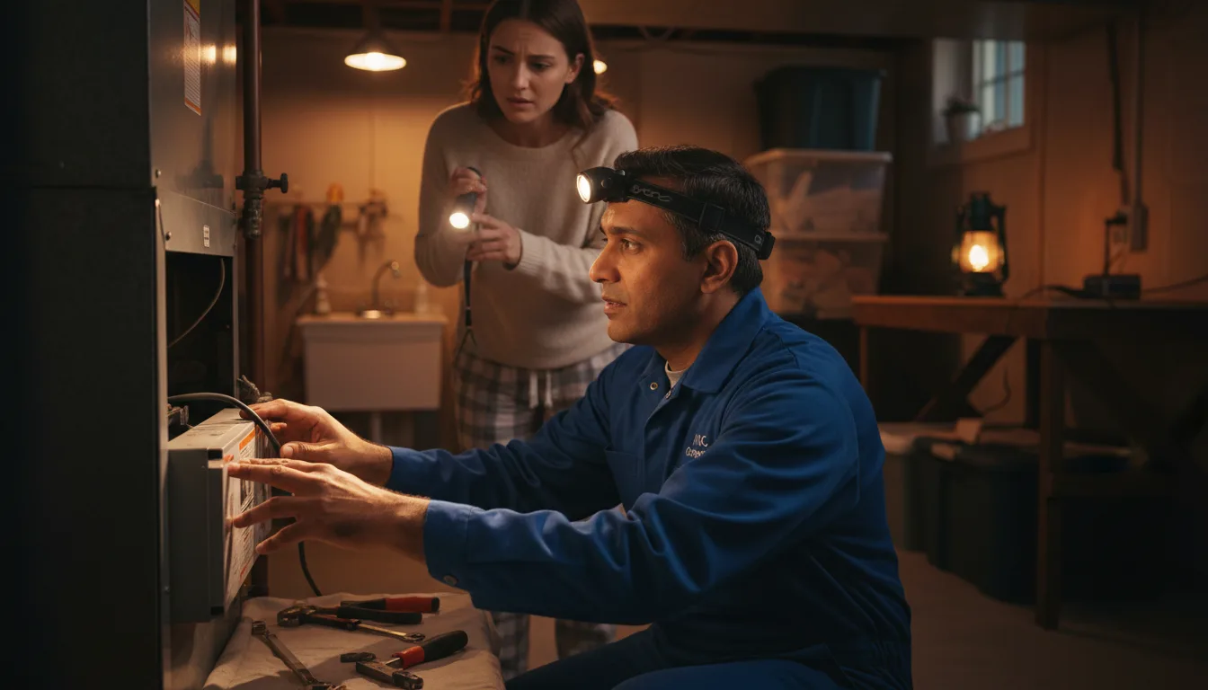 Emergency HVAC Repair in Donnybrook, ND near me · HVAC